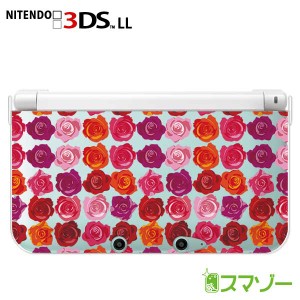 Nintendo 3DS LL 用 カバー ケース （ハード) ローズ