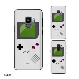 Galaxy S9 (docomo SC-02K / au SCV38) スマホ ケース カバー ゲームボーイ グレー