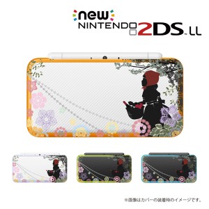 new NINTENDO 2DS LL カバー ケース ハード クリアデザインケース / 赤ずきん 童話 ガール