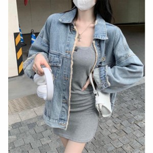 ジャケット レディース デニム アウター Gジャン デニムジャケット 秋服 春服 コート カジュアル 20代 30代 40代 50代