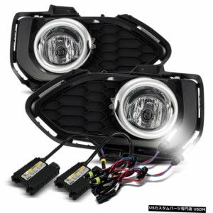 6000K HID / 18-19ホンダフィットのための明確な左/右フォグランプドライビングランプキット