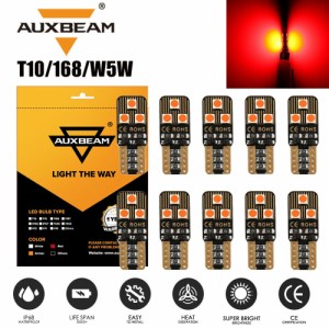 AUXBEAMレッドLED電球明るい2825ビュイックLeSabreのための168 192 194 1974年から2005年