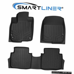 SMARTLINERカスタムフィット2列フロアマットライナーセット2017-2021ホンダCR-V 