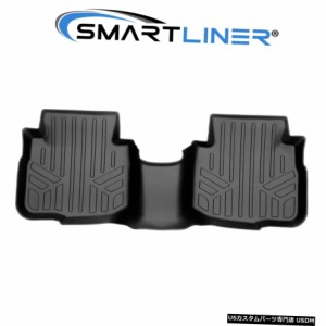 SMARTLINER 2020-2021スバルアウトバック/レガシー用2列目ブラックフロアマット