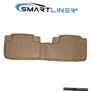 SMARTLINERカスタムフィットフロアマット2列目ライナー2007-2011ホンダCR-V 