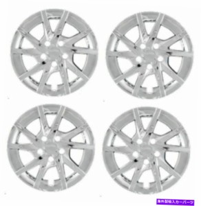 Wheel Covers Set of 4 トヨタプリウスVのための4シルバー16" ホイールカバーの海岸IWC50216Sセットにコースト Coast to Coast I