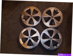 Wheel Covers Set of 4 4新しい2012 13 14 2015プリウスホイールキャップ15" ホイールカバー61167のセット Set of 4 New 2012 13