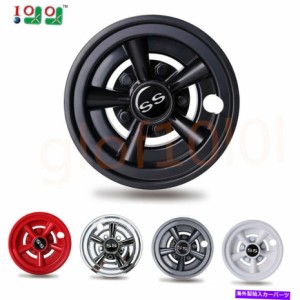 Wheel Covers Set of 4 EZGO、クラブ車、ヤマハ - ゴルフカートSS 8" ホイールは、ハブキャップ、4のセットをカバー Golf Cart S