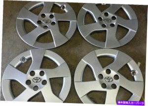 Wheel Covers Set of 4 4 61156 16" のセットホイールキャップホイールは、2010年11 12トヨタのプリウスNEWカバー Set of 4 6115