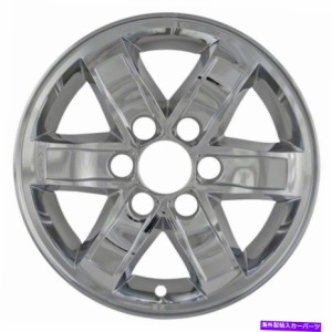 Wheel Covers Set of 4 4 IWCIMP358XのCCIホイールカバー17インチ6スポーククロームセット CCI Wheel Cover 17 Inch 6 Spoke Chr