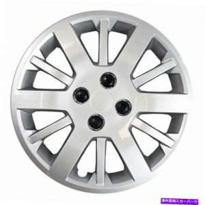 Wheel Covers Set of 4 4 IWC45315SのCCIホイールカバー15インチ12スポークシルバーセット CCI Wheel Cover 15 Inch 12 Spoke Si