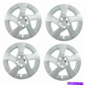 Wheel Covers Set of 4 10-14プリウスのための4クロムメッキ15" ホイールカバーの海岸の海岸にIWC44815C設定 Coast to Coast IWC