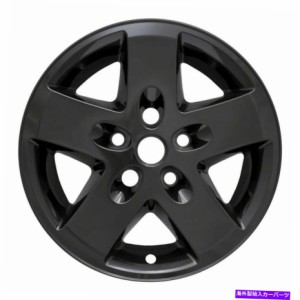 Wheel Covers Set of 4 4 IWCIMP340BLKのCCIホイールカバー17インチ5スポークグロスブラックセット CCI Wheel Cover 17 Inch 5 S