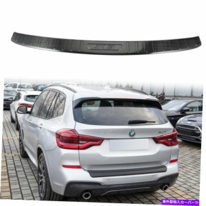 Cover Rear Trunk BMW X3 G01 2018から20のためのリアトランクバンパーガードプロテクターシルプレートカバートリム Rear Trunk 