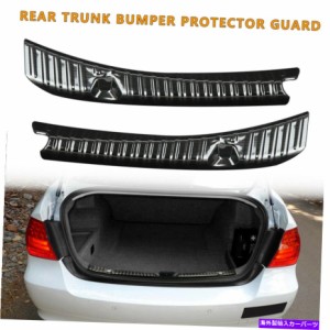 Cover Rear Trunk テスラモデル3 2017 18 19リアトランクバンパーシルカバートリムプロテクターガード Rear Trunk Bumper Sill C