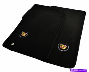 フロアマット フロアマットについてはキャデラックCTS黒テーラードカーペットセットでキャデラックエンブレムNEW Floor Mats For