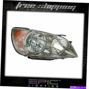 USヘッドライト Fits 2004-05 Lexus IS-300ヘッドライトヘッドランプ旅客のみ Fits 2004-05 LEXUS IS-300 Headlight Headlamp Pa