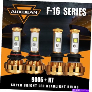 USヘッドライト 4x Auxbeam 9005 H7 LEDヘッドライト電球はマツダ3 2004-2006 Protege 5 2002-2003 4x AUXBEAM 9005 H7 LED Head