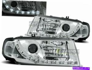 USヘッドライト ヘッドライトLED DRLはSkoda Octaviaを探す1 I 00-04日光Chrome Freeship US Headlights LED DRL Look for SKODA