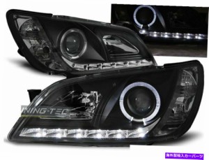 USヘッドライト ヘッドライトLED DRL Lexusは01-05日光のブラックワールドワイドFreeship US Headlights LED DRL Look for LEXUS