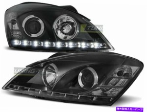 USヘッドライト Headlights LED DRL KIA CEED 06-09日光ブラックWorldwide Freeship US Headlights LED DRL Look for KIA CEED 0