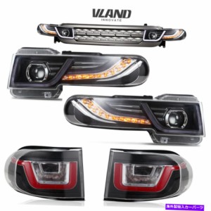 USヘッドライト トヨタFJクルーザー2007-2015のためのVland Grilleとのヘッドライトとテールライト VLAND For Toyota FJ Cruiser