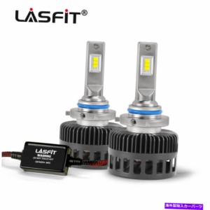 USヘッドライト Lasfit 9005 LEDハイビームヘッドライト電球8000LM 72W 6000K明るい白2020 Lasfit 9005 LED High Beam Headlight