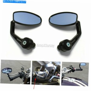 Mirror 川崎忍者ZX 6R 9R 10R 250R YZF R1 R6のための7/8 "ハンドルバーエンドサイドミラー 7/8" Handle Bar End Side Mirrors F