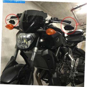 Mirror ヤマハFZ09 MT09特別なモデルオートバイバーエンドミラーのブラックカスタムフィット Black Custom Fit For Yamaha FZ09 