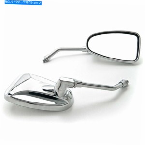 Mirror カスタムリアビューミラーハーレーダビッドソンロードグライドカスタムウルトラ Custom Rear View Mirrors Chrome Pair F