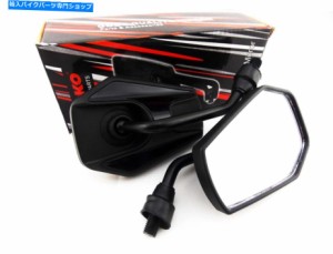 Mirror ホンダNC700X 12-15ブラックヘックスソコミラー HONDA NC700X 12-15 BLACK HEX SOKO MIRRORS