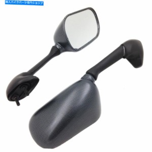 Mirror 2000-2006ヤマハYZF-R1 YZF-R6のためのカーボンミラー Carbon Mirrors for 2000-2006 Yamaha YZF-R1 YZF-R6