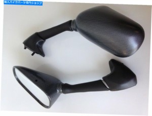 Mirror カーボンファイバーミラーは2003-2005ヤマハYZFR6 YZF-R6 / 2006-2009 YZFR6S YZF Carbon Fiber Mirrors Fit For 2003-20