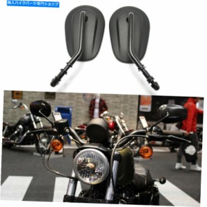 Mirror ハーレーダビッドソン40 8 XL1200X 2010-2019オートバイサイドミラーブラック For Harley Davidson Forty Eight XL1200X 