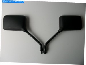 Mirror 新しいブラックユニバーサルペアオートバイミラーホンダ鈴木川崎バイク New Black Universal PAIR Motorcycle Mirrors Ho