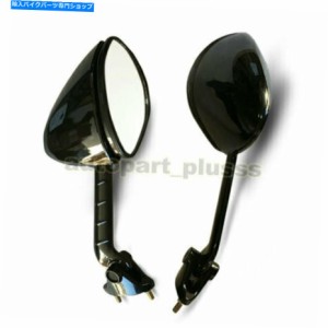 Mirror 川崎忍者ZX14R ZZR1400のためのペアリアビューミラー2006-2012 2011ブラックABS Pair Rear View Mirrors For Kawasaki Ni