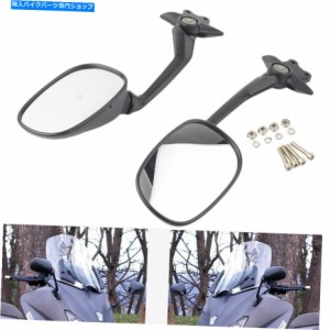 Mirror ヤマハT-Max 530 2012-2016 15 14 13用2倍のオートバイリアビューサイドミラー 2X Motorcycle Rear View Side Mirrors Fo