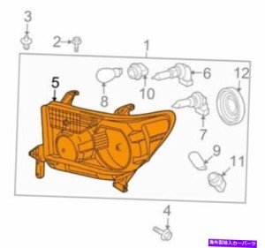 USヘッドライト トヨタ純正ヘッドライトフロント811300C070 For Toyota Genuine Headlight Front Right 811300C070