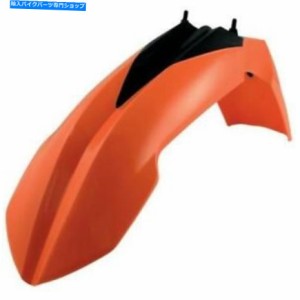 Front Fender Polisportフロントフェンダープラスチックオレンジ新KTM 65 SX 2002-2008 8561700001 Polisport Front Fender Plas