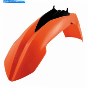 Front Fender Acerbis Front Fender KTMオレンジ - フィット：KTM 65 SX 2009-2011 Acerbis Front Fender KTM Orange - Fits: KT