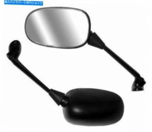 Mirror YAMAHA YZF-R125ミラーズブラックペアは2004-08レーシングバイクモデル Yamaha YZF-R125 Mirrors Black Pair for 2004-08