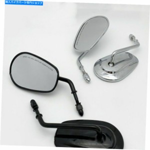 Mirror XL883 XL1200 x 48用のオートバイ背面図ミラーフィット Motorcycle Rear View Mirror Fit For XL883 XL1200 X48