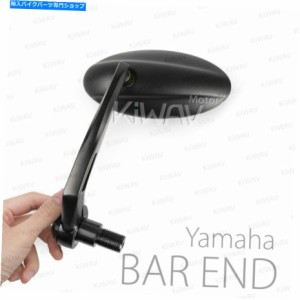 Mirror バーエンドミラーウルトラオーバルブラック16mmフィットヤマハマジェスティスマックスTMAX530 Bar end mirrors ULTRA ova