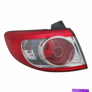 USテールライト テールライトアセンブリ - レギュラーTYC 11-6494-00適合10-12ヒュンダイサンタフェ Tail Light Assembly-Regula