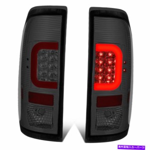 USテールライト （赤3D LED C字型バー）08-16フォードF250-F550のための燻製レンズテールブレーキライト (RED 3D LED C-SHAPE BA