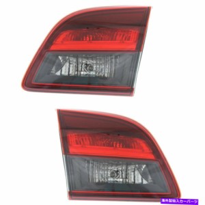 USテールライト 2013-2015マツダCX-9スポーツLH＆RH内部W /電球の2テールライトのセット Set of 2 Tail Light For 2013-2015 Maz