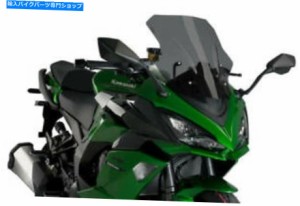 Windshield Puig Racing Windscreen 2020 Kawasaki Ninja 1000 SX Dark Smope 20471F Puig Racing Windscreen 2020 Kawasaki NIN