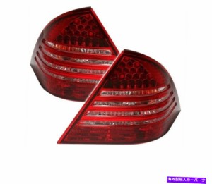 USテールライト メルセデスのための後部ライトLED W203 Cクラスサローン2004-2006 2007 VT344赤ホワイト Rear Light LED for Mer