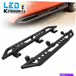 サイドステップ 2018-2021ジープ・ルランラーJL 4ドアロッカー・ノーフバーサイドステップ Running Boards for 2018-2021 Jeep W