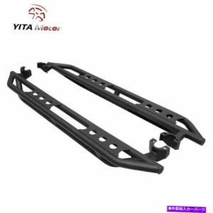 サイドステップ yitamotorランニングボード07-18ジープラングラーJK 4ドアロッカーバーサイドステップ YITAMOTOR Running Boards